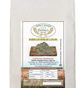 Farine de chanvre 1kg : riche en fibres et oméga 3-6