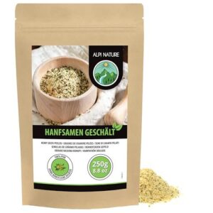 Graine de chanvre décortiquée Alpi Nature 250g : authentique et polyvalente