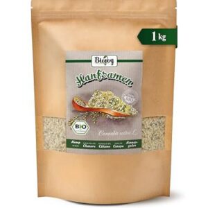 Graine de chanvre Biojoy décortiquée BIO 1kg crue sans additifs