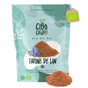 Farine de Lin Doré Bio 500g : Nutriments Essentiels et Fibres